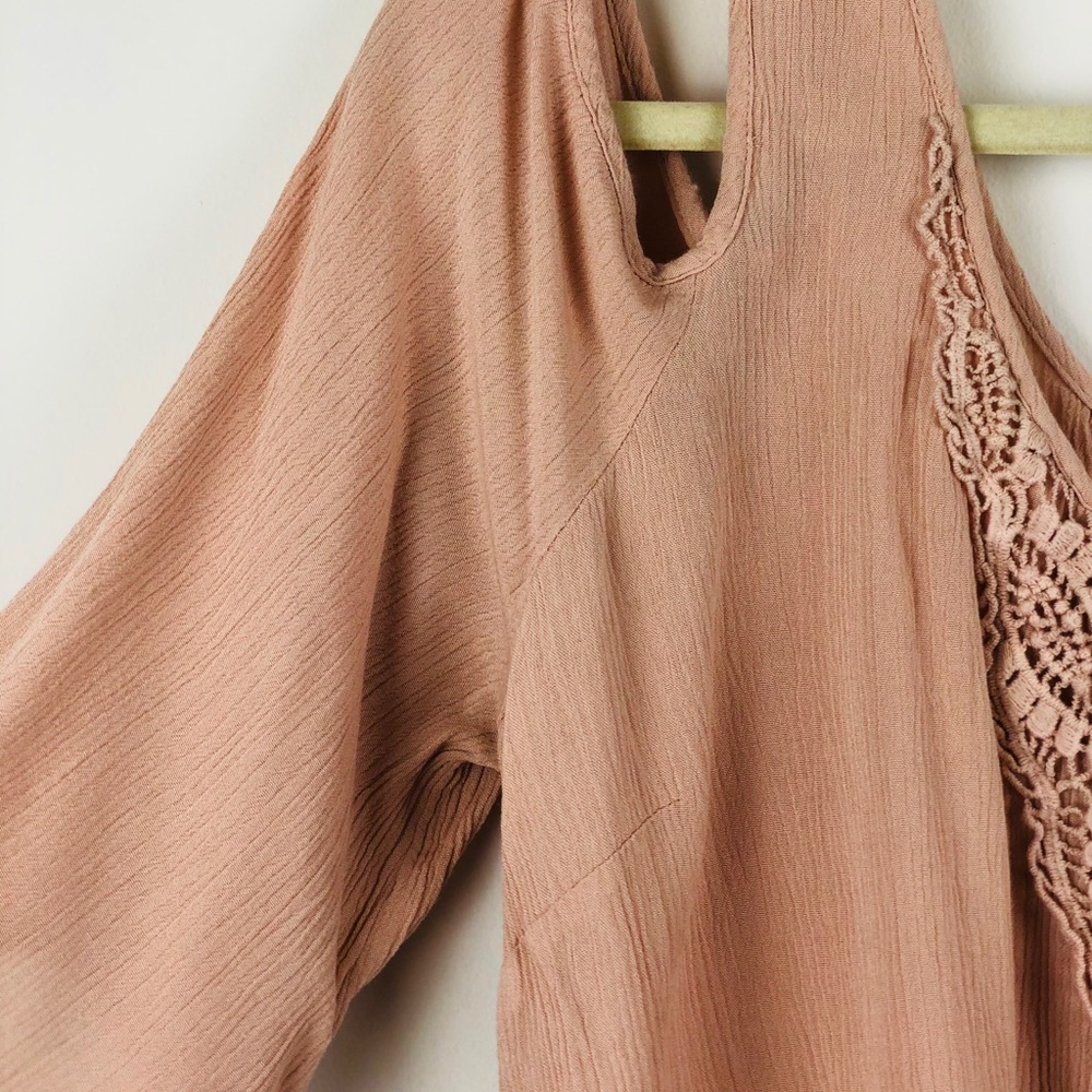 Cold shoulder blouse